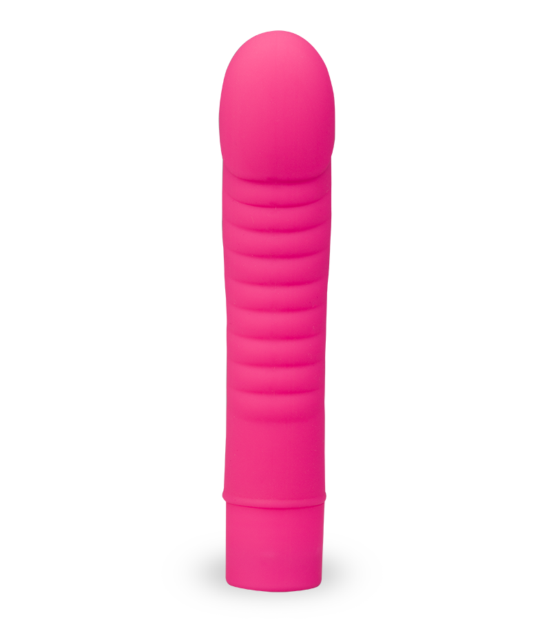13 cm langer Vibrator mit gerilltem Schaft