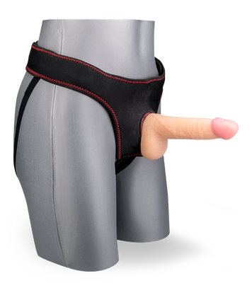 18 cm langer realistischer Umschnalldildo