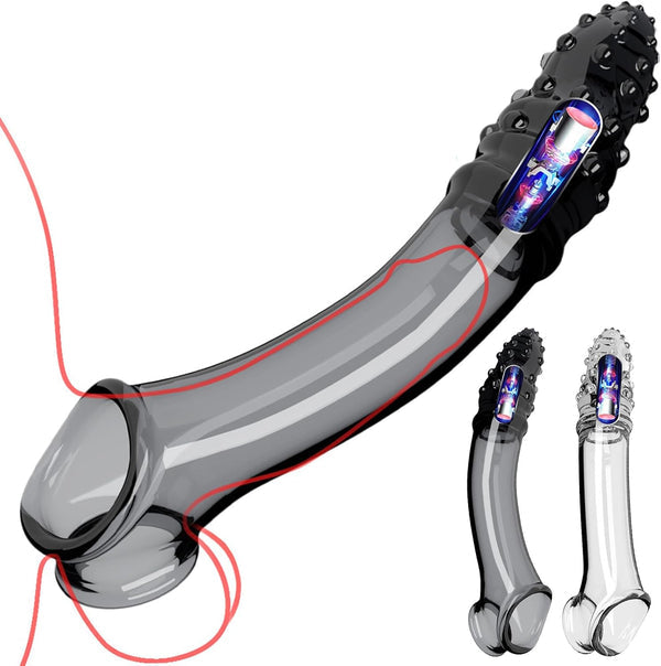 Elektrischer Realistisch Penishülle mit Leistungsstarke Einzelfrequenz Vibration