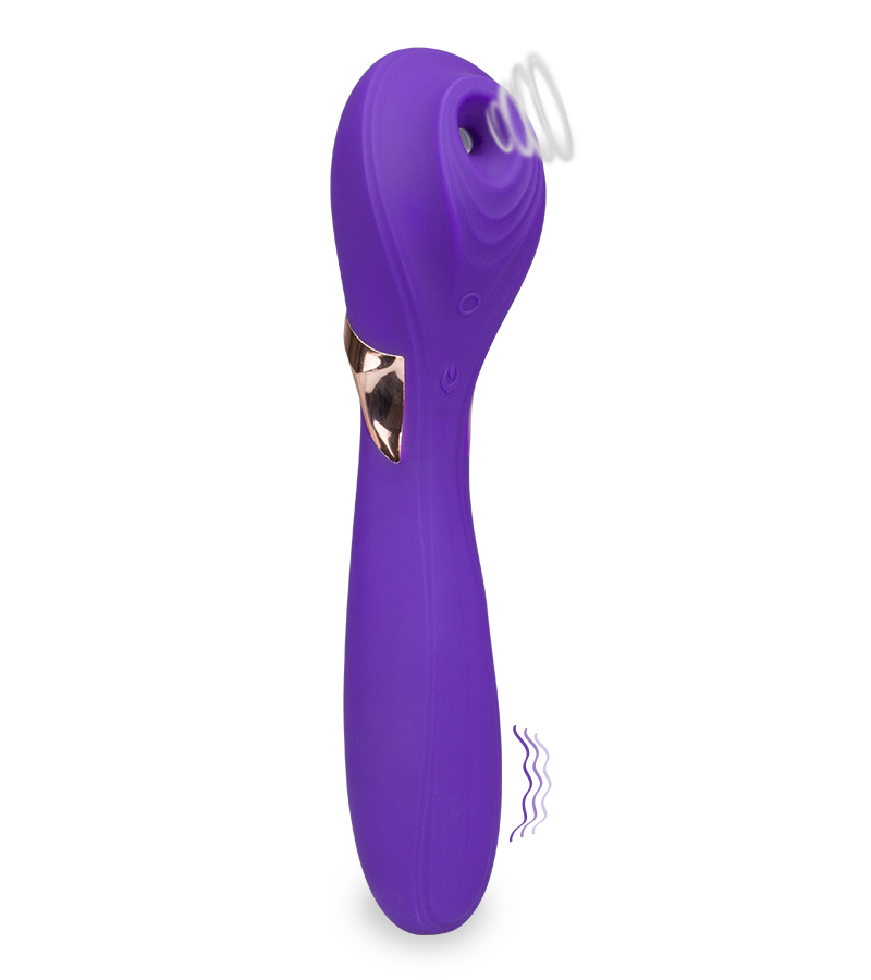 2-in-1-Druckwellenvibrator Paradise