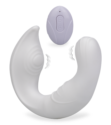 2-in-1-Paarvibrator für G-Punkt und Klitoris