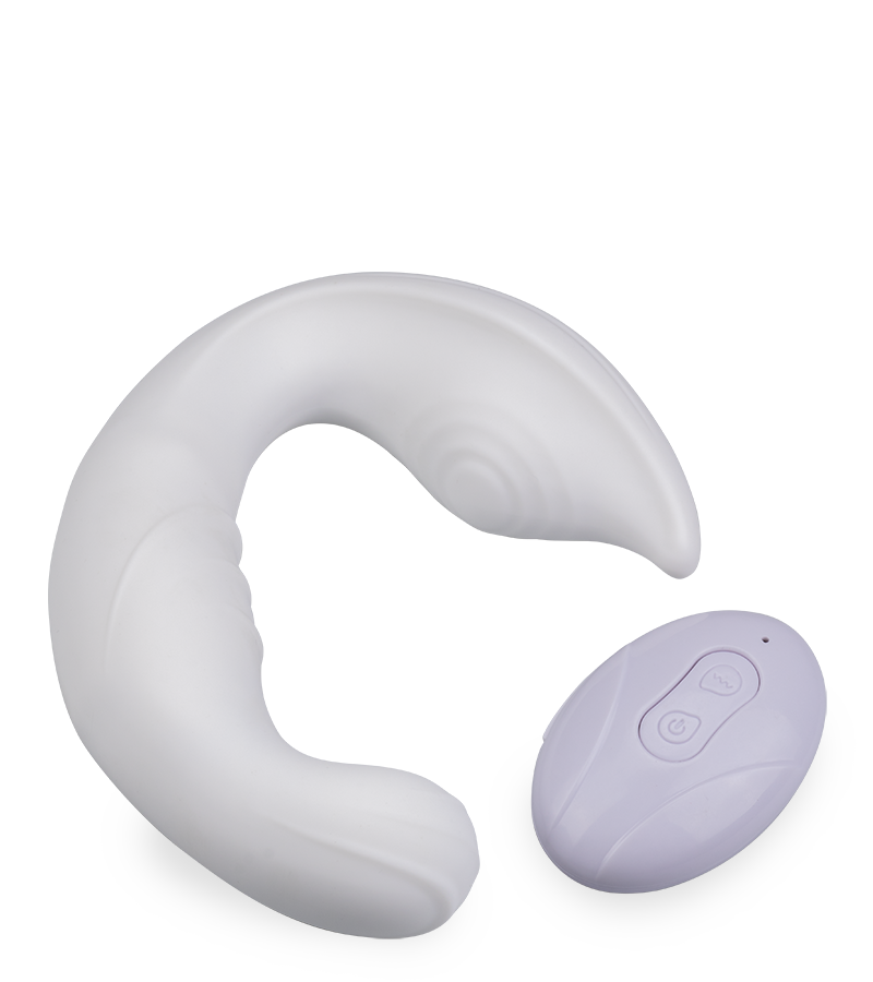 2-in-1-Paarvibrator für G-Punkt und Klitoris