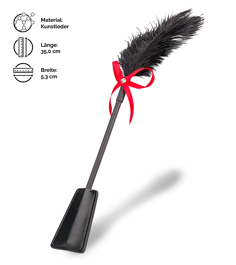 2-in-1-Reitgerte mit Feder