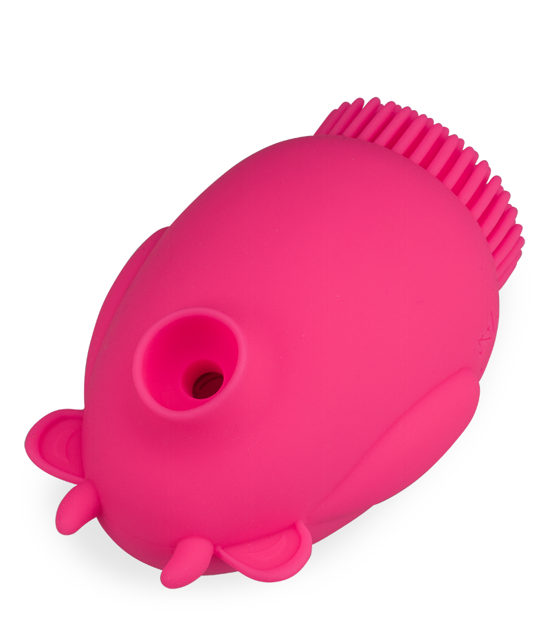 2-in-1-Stimulator mit Druckwellen und Vibration Crazy Cow