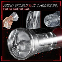 Laden Sie das Bild in den Galerie-Viewer, 2 IN1 9 Vibration 3 Saugmodi Penispumpe S-HANDE