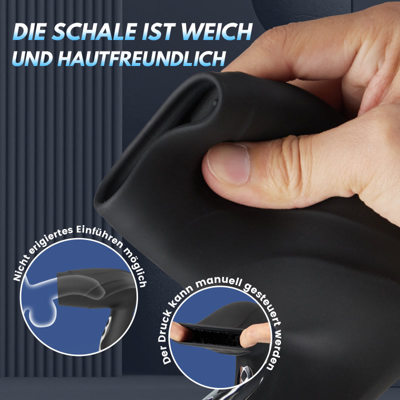 Blowjob Training Eichel Vakuumsaugen 10 Vibrationsfunktionen männliches Penistraining Masturbation