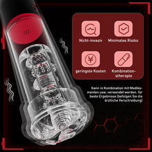 Laden Sie das Bild in den Galerie-Viewer, 2 IN1 9 Vibration 3 Saugmodi Penispumpe S-HANDE