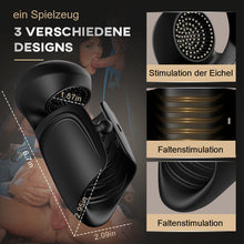 Laden Sie das Bild in den Galerie-Viewer, Automatisch verstellbare Schnalle 10 Vibrationsmodi Masturbationsbecher