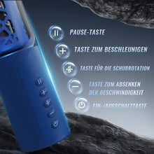 Laden Sie das Bild in den Galerie-Viewer, Bluesea 6 Bi-Directional Thrusting Rotation Masturbator mit Suction Base