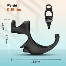 Laden Sie das Bild in den Galerie-Viewer, 10 Vibrating Wearable Erection Cock Ring for Couple Fun