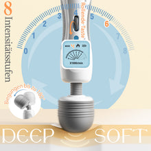 Laden Sie das Bild in den Galerie-Viewer, Tragbarer Zauberstab Leichtgewicht mit 8 Vibrationen 9 Geschwindigkeiten Biegsames Massagegerät