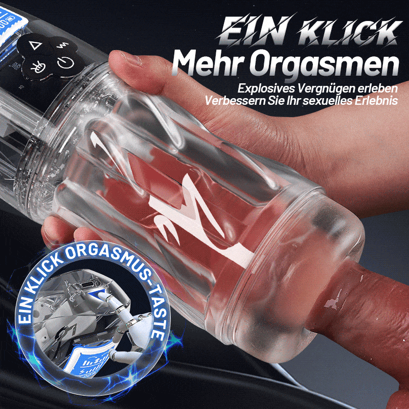 Rogen - Volle Transparenz Vibrieren & Oral Sensation Saugen & Stimme Männlicher Masturbator