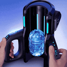 Laden Sie das Bild in den Galerie-Viewer, LETEN Masturbator mit 10 stoßenden Hochgeschwindigkeits und Telefonhalter