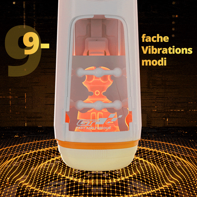 Vulcan - Pulse 9 Stoß- und Vibrationsmasturbatorbecher