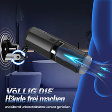 Laden Sie das Bild in den Galerie-Viewer, GripMax – Freihändiger Masturbator für Männer mit Saugnapfhalterung