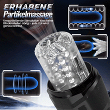 Laden Sie das Bild in den Galerie-Viewer, GripMax – Freihändiger Masturbator für Männer mit Saugnapfhalterung