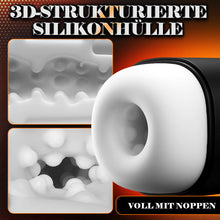 Laden Sie das Bild in den Galerie-Viewer, Sophia – 8 Vibrationsmodi 8 Saugmodi 3D Realistische Hülse Automatischer Männlicher Masturbator