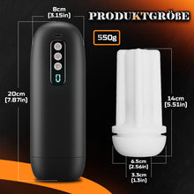 Laden Sie das Bild in den Galerie-Viewer, Sophia – 8 Vibrationsmodi 8 Saugmodi 3D Realistische Hülse Automatischer Männlicher Masturbator