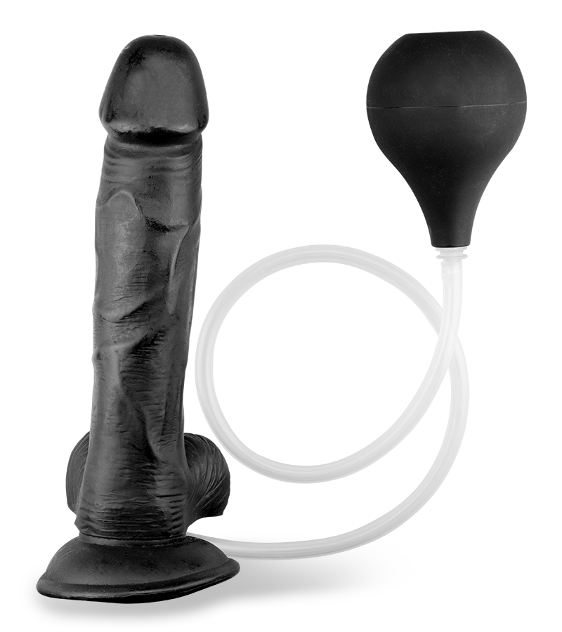23 cm langer Spritzdildo mit Saugnapf