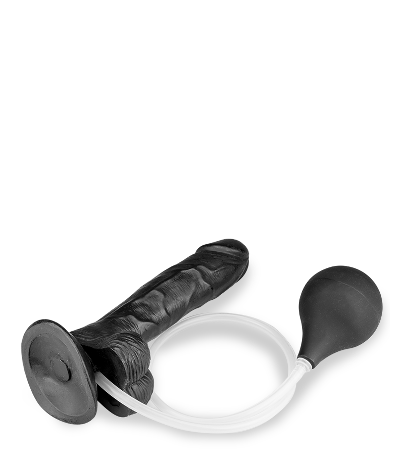 23 cm langer Spritzdildo mit Saugnapf