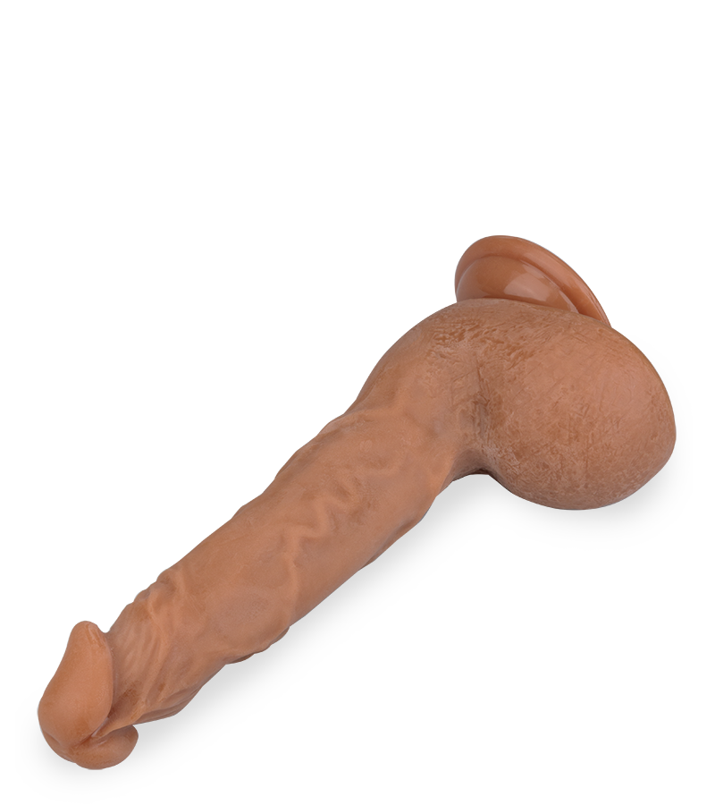 25 cm langer Naturdildo mit Saugnapf Samuel