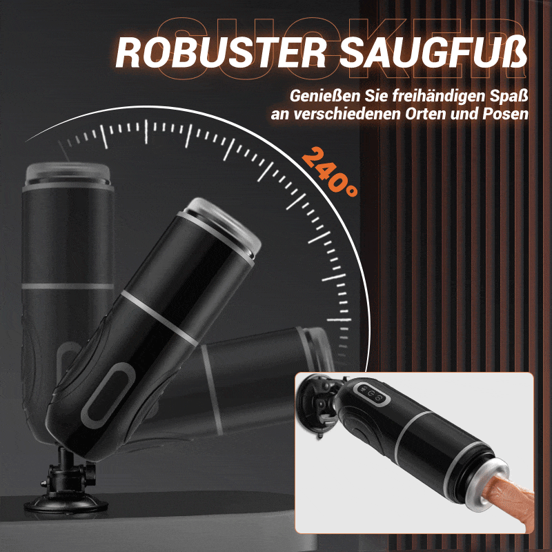 Pioneer 3-in-1 Masturbation Cup Teleskop Saugvibration