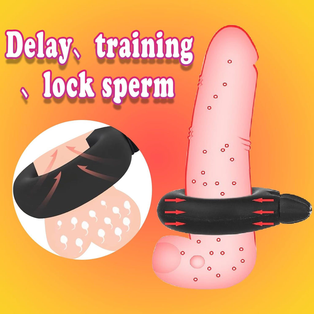 Bondage Silikon Aufblasbarer Penisring Pumpe SM Cockring Erektion Trainer