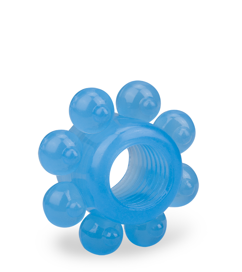 4 phosphoreszierende Cockringe Lumino