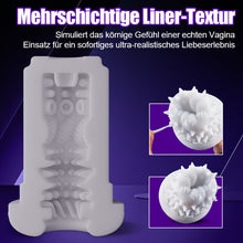 Laden Sie das Bild in den Galerie-Viewer, Lightspeed-7 Arten von Teleskop- und 7 Arten von Dreh-Saugnapfhalterungen, magnetischer Innenbehälter, 4-in-1-Masturbator