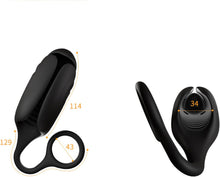 Laden Sie das Bild in den Galerie-Viewer, Elektrische Penis Trainer mit 5 Elektroschock-Modi und 10 Vibrationen Silikon Vibrator Masturbator Penis Stimulator Masturbieren Eichelstimulator Penistrainer Sex Spielzeug für Männer Paare