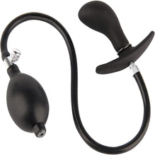 Laden Sie das Bild in den Galerie-Viewer, Aufblasbarer Butt Plug Prostata Massagegerät mit Metallport, Anal Sex Toy für Anfänger Fortgeschrittene Anal Plug für Männer Frauen Prostata Vagina Stimulation
