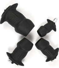 Laden Sie das Bild in den Galerie-Viewer, BDSMAGE Anal Tunnel Plug Set,Analplug für Paare Frauen Männer,Spekulum Plugs Sexspielzeug Analspielzeuge Analdehner erotisches Sexspielzeug für Paare extrem Sex Fisting (S+M+L+XL)