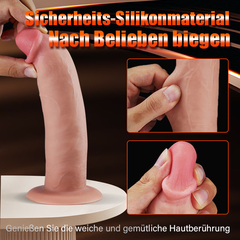 Widowmaker 10 Vibrations 7 Einstellbare, vollständig vorhaut Frequenzen Dildo mit Saugnapf-Basis