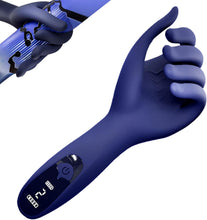Laden Sie das Bild in den Galerie-Viewer, Finger Penis Trainer Vibrator mit 9 Vibrationsmodi,Eichelvibrator Eichel Stimulator Masturbatoren Mann Sexspielzeug für Männer Solo