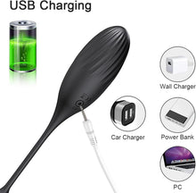 Laden Sie das Bild in den Galerie-Viewer, Prostata Massagegerät Analvibratoren mit Penisring für Mann mit 10 Vibrationsmodi Penis Stimulation Vibrator Anal Butt Plug mit Fernbedienung Analdildo Vibration Sexspielzeug für Männer Frauen