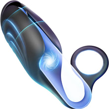 Laden Sie das Bild in den Galerie-Viewer, Elektrische Penis Trainer mit 5 Elektroschock-Modi und 10 Vibrationen Silikon Vibrator Masturbator Penis Stimulator Masturbieren Eichelstimulator Penistrainer Sex Spielzeug für Männer Paare