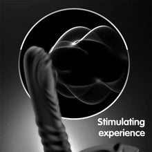 Laden Sie das Bild in den Galerie-Viewer, Doppelpenetration Anal Vibrator mit vibrierendem Cockring, Fernbedienung Doppelstimulation Anal Plug Penis Ring Sexspielzeug für Männer, Frauen und Paare