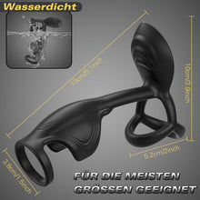 Laden Sie das Bild in den Galerie-Viewer, APP Penisring Set Sex Spielzeug für die Männer, 9 Vibrationsmodi Penis Vibrator Massagegerät, Penis Ring Cockringe Erotik Sexspielzeug für Paare Extrem Sex, Cockring Hodenringe Erotisches für Klitoris