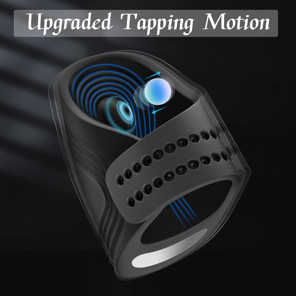 Elektrische Penis Trainer Vibrator Masturbator mit 7 kraftvollen Vibrationen Einstellbare Größe Automatische Masturbator Cup,Eichelstimulator Penistrainer Sex Spielzeug für Männer Paare