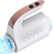 Laden Sie das Bild in den Galerie-Viewer, lektrischer Masturbator Cup Handfrei 5 Teleskop Rotationsmodi offenes Masturbieren für Männer wasserdicht Masturbatoren Taschenmuschi,Stroker Training Automatischer Elektrischer Masturbator