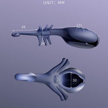 Laden Sie das Bild in den Galerie-Viewer, Masturbator Mann Elektrischer Masturbator Penismassage Penisvibrator Mit 10 Vibrationsmodi Vibratoren für Männer Leise Eichelvibrator Penis Trainer Sexspielzeug für Männer Solo