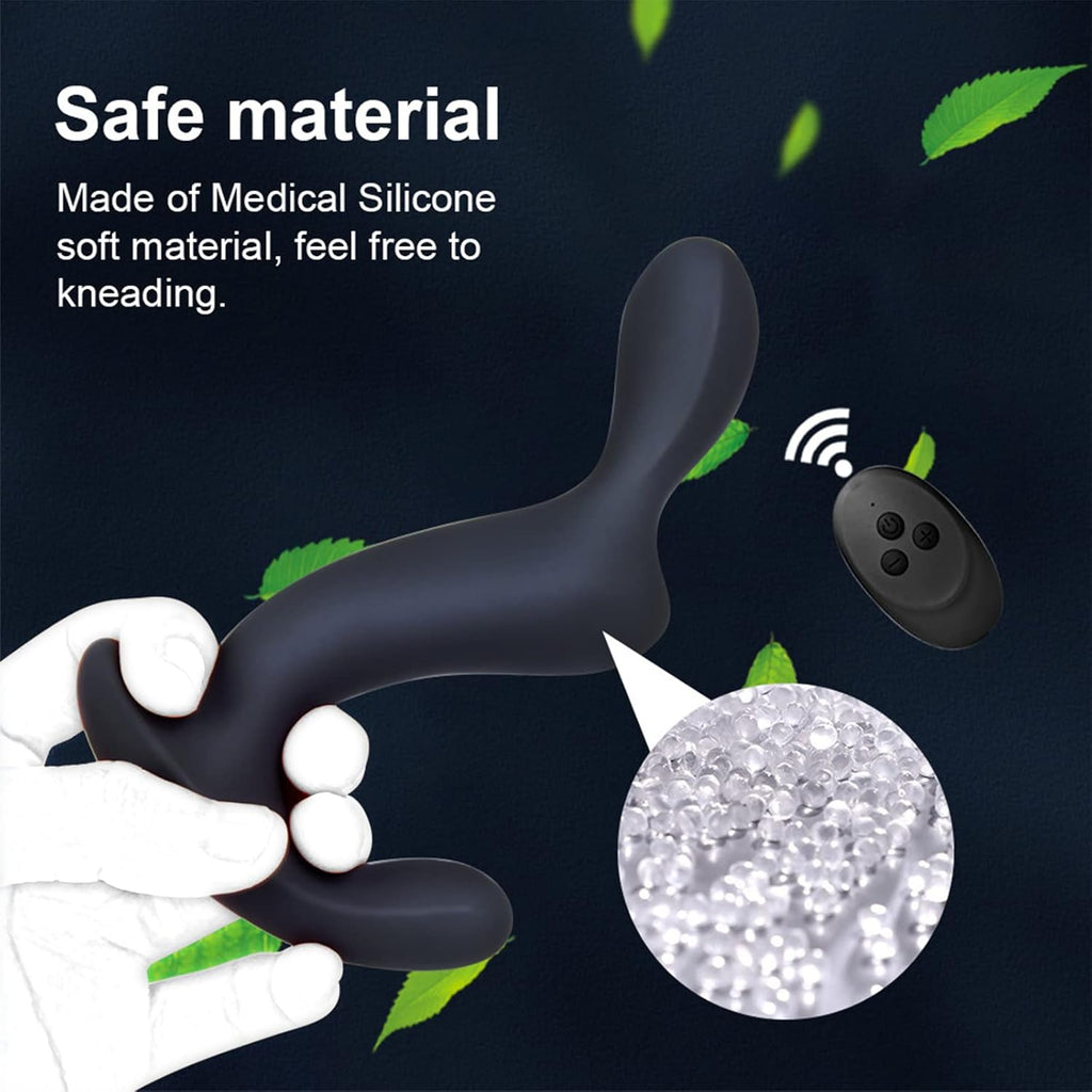 3 Motoren Analvibratoren für Mann Prostata Stimulation Anal Plug Sexspielzeug Vibrator Dildo Vibratoren Silikon Sex Toy IPX7 Wasserdicht USB Ladekabel Sex Spielzeug für die Männer Frau