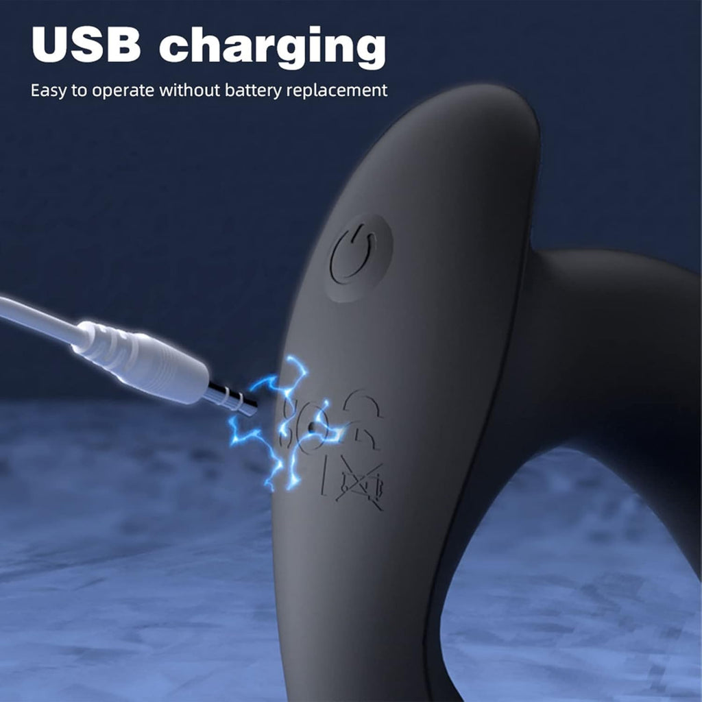 3 Motoren Analvibratoren für Mann Prostata Stimulation Anal Plug Sexspielzeug Vibrator Dildo Vibratoren Silikon Sex Toy IPX7 Wasserdicht USB Ladekabel Sex Spielzeug für die Männer Frau