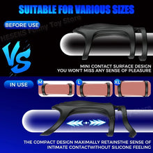 Laden Sie das Bild in den Galerie-Viewer, Penisring Vibrator Sex Spielzeug für die Männer, Penis Ring Erotik Sex Spielzeug für Paare Extrem, Cockring Penistrainer mit App Steuerung Masturbieren Männer mit 10 Modi für Langwährende Erektion
