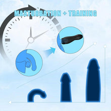 Laden Sie das Bild in den Galerie-Viewer, NEU Penis Vibrator Eichelvibrator mit 10 Vibrations und 5 Rotations, Elektrischer Masturbator Cup Masturbatoren Penistrainer Eichel Stimulator Mann Masturbieren SexSpielzeug für Männer
