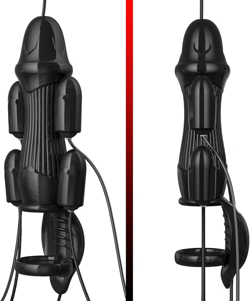 Penishülle mit Masturbieren für Männer,Sexspielzeug für Männer solo,Penis Sleeve mit Vibrator,Penismanschetten,Sex Toyset Herren,Masturbator,Sex Spielzeug für die Männer (Ultimate)