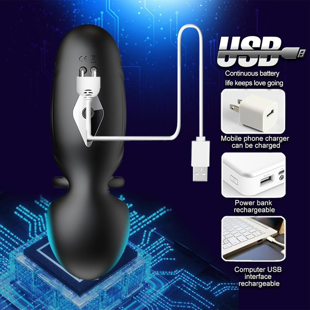 Elektrischer Masturbator Silikon Penis Trainer Vibrator mit 9 Vibrationsmodi, Eichel Stimulator Masturbatoren Mann mit App Steuerung Masturbieren Männer Sex Toys für Männer und Paare