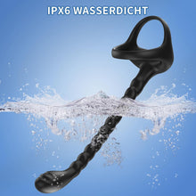 Laden Sie das Bild in den Galerie-Viewer, Prostata Stimulation Männer mit Penisring Vibratoren - Cockringe Analvibratoren für Mann mit Fernbedienung, 10 Vibrationsmodi Anal Vibratorstarb Vibration, Sex Spielzeug für Die Männer Paare Extrem