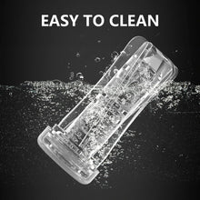 Laden Sie das Bild in den Galerie-Viewer, Elektrischer Penistrainer Stroker Blowjob Masturbatoren mit 10 Massagefunktion