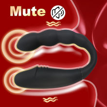 Laden Sie das Bild in den Galerie-Viewer, Doppeldildos Dildo Anal Vibrator Klitorisstimulator G-punkt Vagina Klitoris Anal Massage Drahtlose Steuerung Dildo Doppel Headed Vibratoren U-förmigen Sex spielzeug für Frauen Lesben Paar